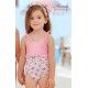 Miranda Summer Girl Swimsuit Cat Footprints