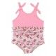 Miranda Summer Girl Swimsuit Cat Footprints