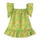 Miranda Verano Vestido niña Baño Naranjas