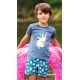 Foque Summer Boy Swimsuit Parrots