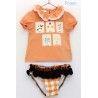 Foque Summer Girl Swim Set Apricot