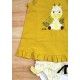 Jose Varon Summer Girl Swim Ocher Set Giraffes