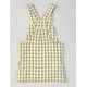Cocote Summer Girl Overalls Green Squares