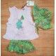 Jose Varon Summer Baby Girl Set Hippo