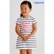 Mayoral Summer Girl White Dress/Romper Stripes