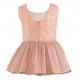 Miranda Summer Girl Pink Dress with Tulle and Flower