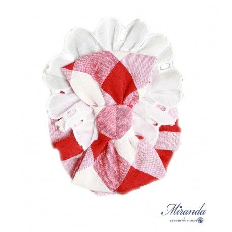 Miranda Verano Pinza Cuadros Rojos