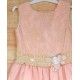 Miranda Verano Vestido niña Rosa Tul con Flor