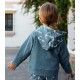 Jose Varon Summer Boy Sweatshirt Anchors Denim Colour