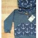 José Varón Verano Sudadera niño Denim Anclas