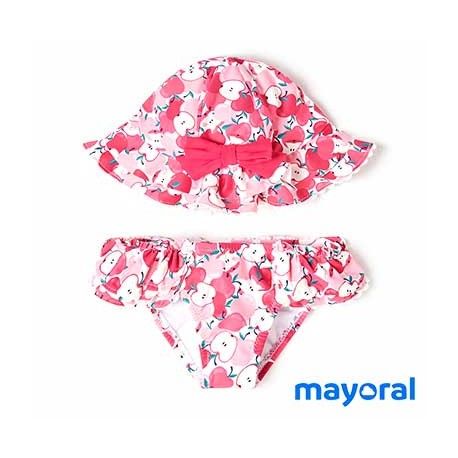Mayoral Summer Baby Girl Swim Set Apples