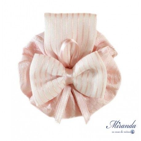 Miranda Verano Pinza Rayas Rosas