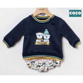 Coco Acqua Invierno Conjunto bebé niño Puppies