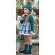 Juliana Winter Baby Girl Green Dress Squares