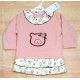 Coco Acqua Winter Baby Girl Pink Set Bear