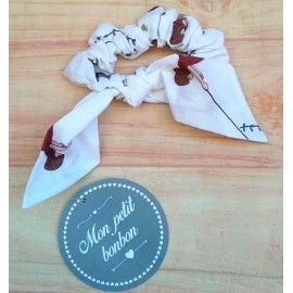 Mon Petit Bonbon Invierno Coletero Blanco Niña Pollitos