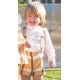 DBB Collection Invierno Conjunto bebé niño Mostaza y Blanco