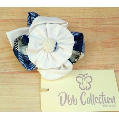 DBB Collection Invierno Pinza niña Azul y Blanco