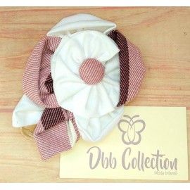 DBB Collection Invierno Pinza niña Rosa y Blanco