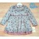 DBB Collection Winter Baby Gir Gray Printed Dress Squares