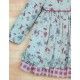 DBB Collection Winter Baby Gir Gray Printed Dress Squares