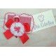 DBB Collection Invierno Pinza niña Roja y Blanca