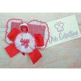 DBB Collection Invierno Pinza niña Roja y Blanca