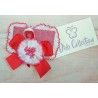 DBB Collection Winter Pin Red and White