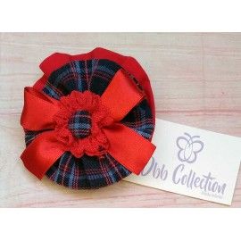 DBB Collection Invierno Pinza niña Negro y Rojo