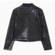 Mayoral Winter Girl Black Leatherette Jacket