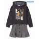 Mayoral Invierno Conjunto niña Sudadera y Falda