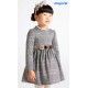 Mayoral Winter Girl Dress with Flowers