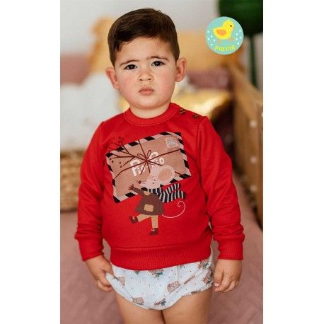 Pío Pío Invierno Conjunto bebé niño Ratoncitos