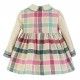 Miranda Winter Baby Girl Beige Dress with Squares