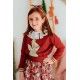 Mon Petit Bonbon Invierno Conjunto niña Campanilla Falda