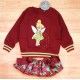 Mon Petit Bonbon Invierno Conjunto niña Campanilla Braguita