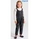 Mayoral Winter Girl Black Leatherette Long Romper
