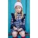 José Varón Invierno Vestido niña Étnico
