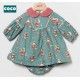 Coco Acqua Winter Baby Girl Green Dress Fairies