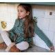 Coco Acqua Invierno Vestido niña Pana Verde