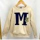 Mon Petit Bonbon Invierno Sudadera niño Beige Parche