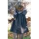 Eve Children Winter Girl Gray Printed Dress White Collar