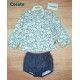 Cocote Invierno Conjunto bebé niño Elefantes Azules