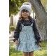 Cocote Winter Girl Overalls Smiles