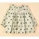 Cocote Winter Baby Girl Green Dress Stars