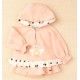Cocote Winter Baby Girl Pink Set with Stars
