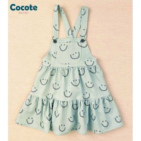Cocote Winter Girl Overalls Smiles