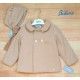 Babine Winter Baby Girl Light Camel Coat