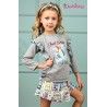 DiverDress Invierno Conjunto niña Camden Falda Pantalón