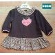 Coco Acqua Winter Baby Girl Dress Pink Heart